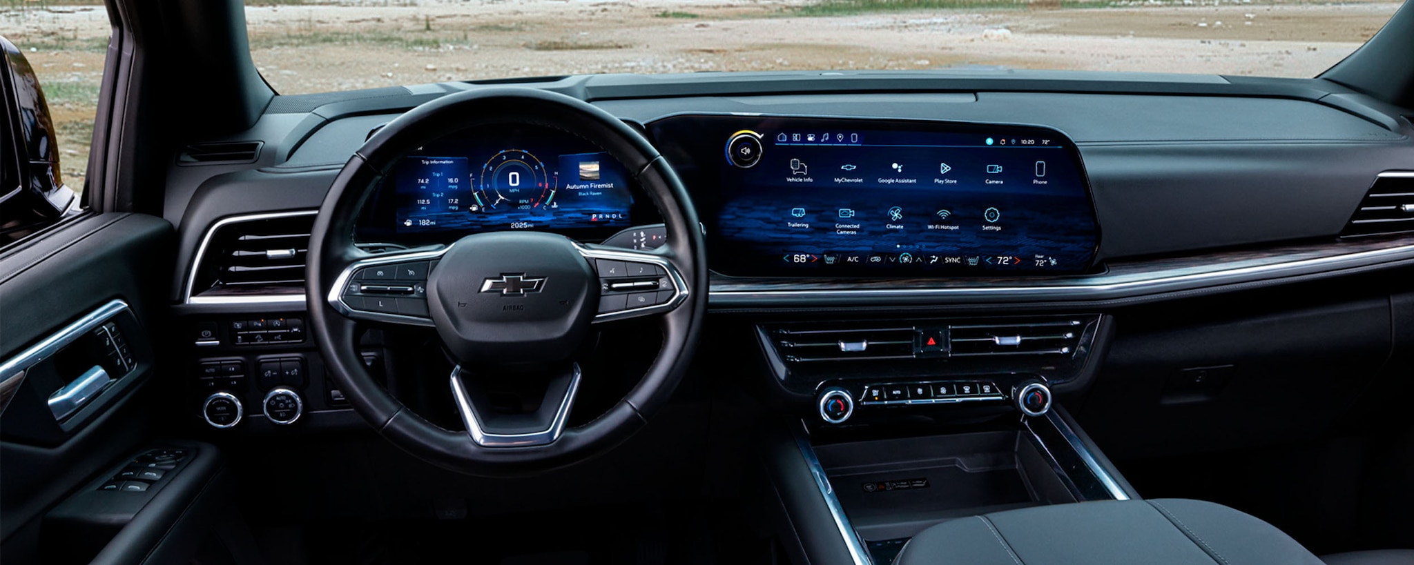 interior  Chevrolet Tahoe lujo y confort