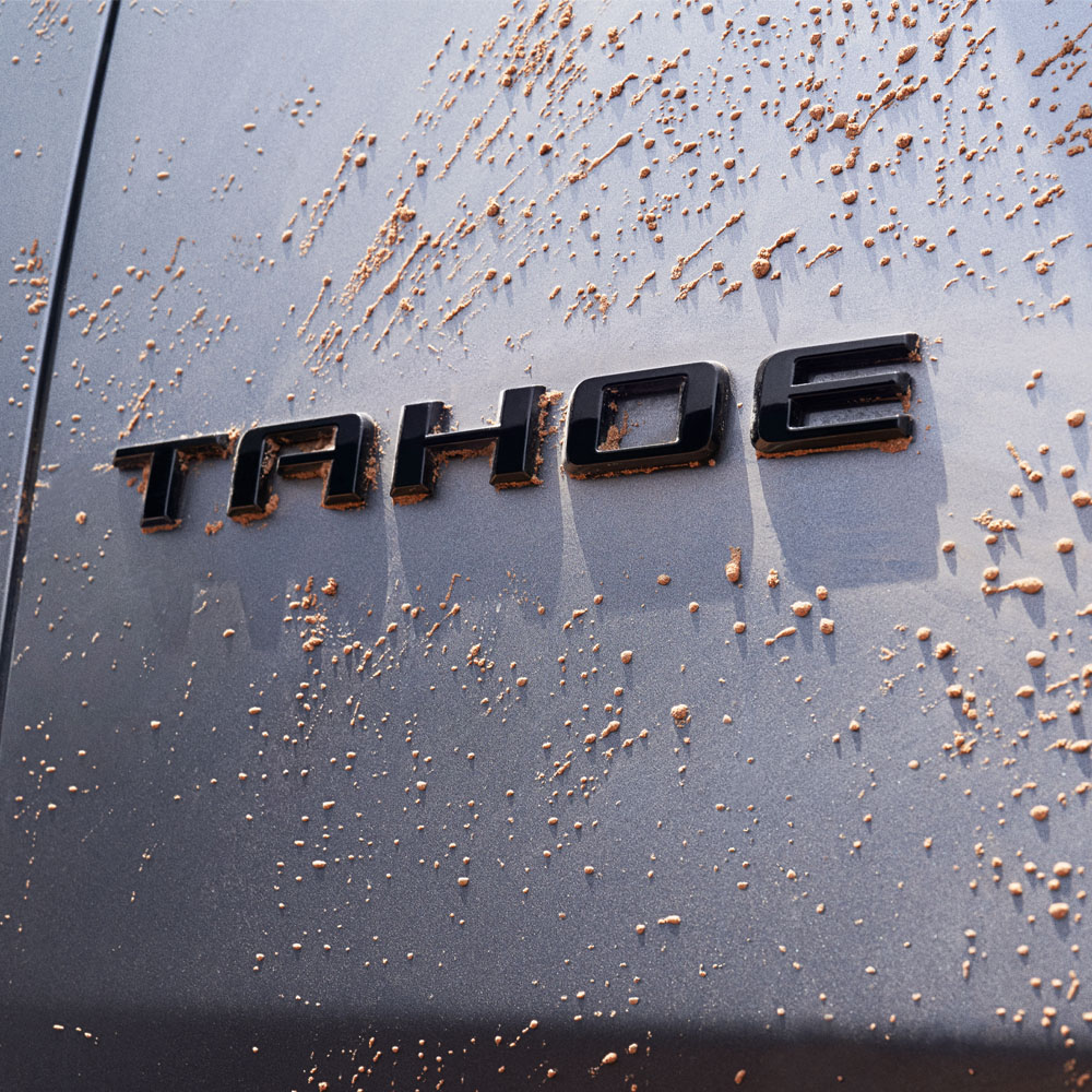 plano del logo  de la nueva Tahoe